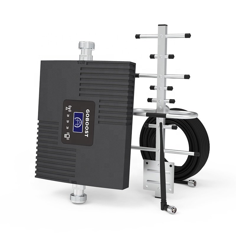 Goboost cheap price 2g 3g 4g single band repeater 1800 MHz DCS mobile signal network booster repeater for wholesale